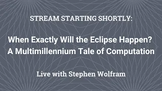 When Exactly Will the Eclipse Happen? A Multimillennium Tale of Computation