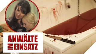 Eine Badewanne VOLLER BLUT! Die Kripo verdächtigt Patricia | 1/2 | Anwälte im Einsatz SAT.1