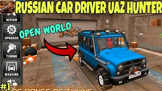 Russian Car Driver UAZ Hunter 😱 Gameplay in Hindi - Mission 1