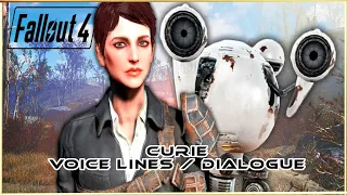 Curie Companion Voice Lines Dialogue - Fallout 4