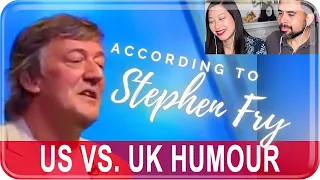 👍STEPHEN FRY on 🇺🇸 vs. 🇬🇧 Humour 🤣