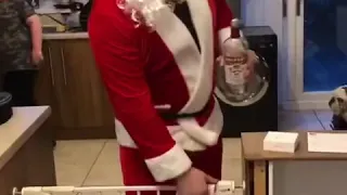 Here’s a Christmas special for you all ( drunk Santa) / my dad