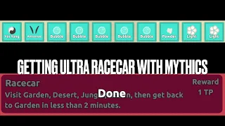 Florr.io - Ultra racecar achievement with only mythics