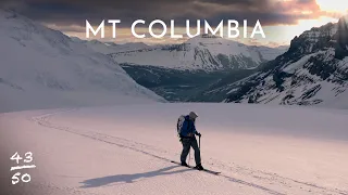 The FIFTY - 43/50 - Skiing the Biggest Mountain in AB, in a total Whiteout