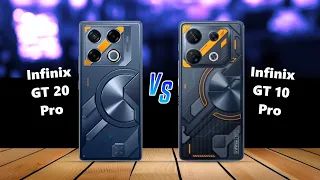 Infinix GT 20 PRO ⚡ vs ⚡ Infinix GT 10 PRO Full Comparison