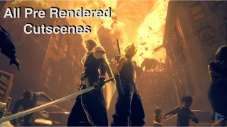 Final Fantasy 7 Remake All Pre Rendered Cutscenes