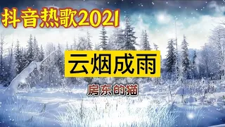 《抖音热歌2021》房东的猫 -《云烟成雨》超长完整版，循环播放，抖音神曲【動態歌詞/Lyrics Video】2021 TikTok Hot Songs，#music#抖音热歌#云烟成雨#房东的猫