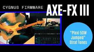 FRACTAL Axe-Fx III - Cygnus Firmware / 50W Plexi / Simon Gotthelf