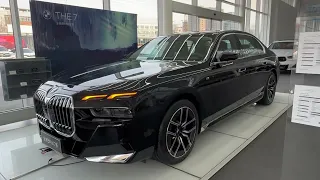 First Look : 2023 BMW 7 Series M-Sport  735Li All Electric Luxury Sedan With A Backseat Cinema