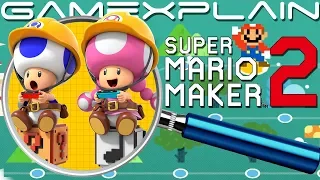 Super Mario Maker 2 Direct ANALYSIS: Online, Maker Profile & Multiplayer!