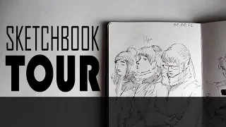 Обзор скетчбука | sketchbook tour #3