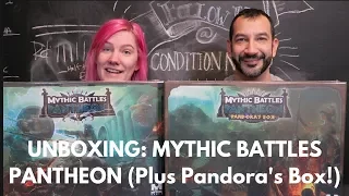 Mythic Battles Pantheon Unboxing (plus Pandora's Box!)