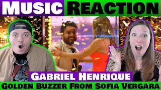 Gabriel Henrique Receives GOLDEN BUZZER From Sofia Vergara AGT REACTION @GabrielHenriqueMusic