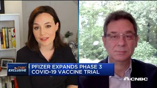 Pfizer CEO Albert Bourla on the company's Covid-19 vaccine trial
