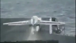 A6 Intruder Crashes After Carrier Launch - 1991 deployment air mishap