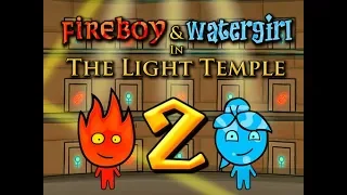 Fireboy & Watergirl 2 The Light Temple - free web video games for kids