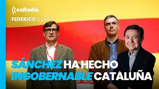 Federico a las 7: Sánchez ha hecho ingobernable Cataluña