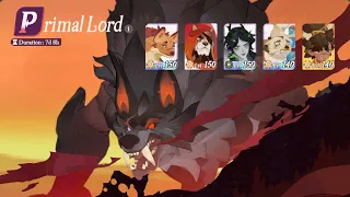 Primal Lord [Lone Gaze] : F2P Team 6941k - AFK Journey