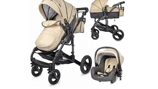 Cărucior modular 3 in 1 Oppa Coccolle, Bej 👶1170 lei 😍