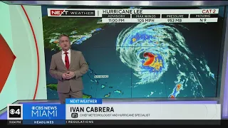 Tracking Hurricane Lee: 11 p.m. Wednesday update (9/13/23)