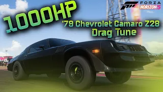 FORZA HORIZON 5 - 1000HP '79 Chevrolet Camaro Z28 Drag Tune