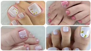 10+ BEST FOOT NAIL ART! BEAUTIFUL TOE NAIL DESIGNS COMPILATION 2024 - NATURAL