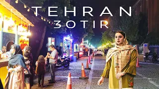 Tehran, Iran city walking tour 2022 - Tehran Street Food 30 Tir - Iran travel vlog 4k