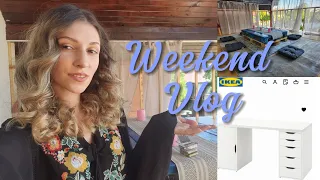 Vlog de weekend: DIY amenajam terasa | In cautarea biroului la Ikea | 1 Mai