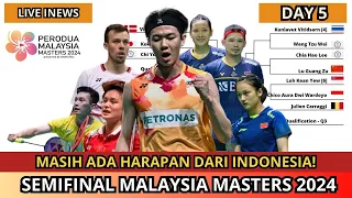 JADWAL SEMIFINAL MALAYSIA MASTERS 2024~TUAN RUMAH DOMINAN! START 12.00 WIB #malaysiamasters2024