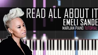 How To Play: Emeli Sandé - Read All About It | Piano Tutorial + Sheets