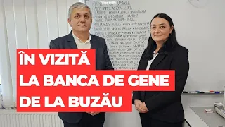 Vizită la Banca de Gene de la Buzău unde se păstrează tezaurul semințelor românești