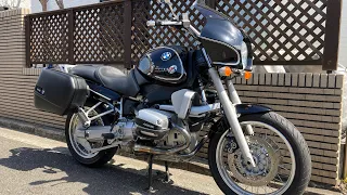 1998 BMW R1100R ブラック/ホワイトライン 車検令和7年10月 希少スポークホイール仕様75周年限定車！ 横浜市より出品