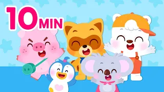 Lotty Friends Theme Song Compilation🧡🎵| 10min Compilation | For Kids | Lotty Friends