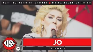 JO - În lipsa ta (Live @ Kiss FM)