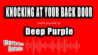 Deep Purple - Knocking At Your Back Door (Karaoke Version)