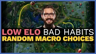 LOW ELO MACRO MISTAKES YOU MUST AVOID TO CLIMB THE LADDER! | Skill Capped