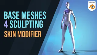 Create Base Meshes for Sculpting Quickly & Easily