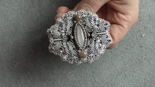 Simple Tutorial How to make a brooch in vintage st