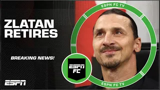 🚨BREAKING NEWS! 🚨 Zlatan Ibrahimovic announces retirement 🦁 | ESPN FC