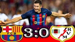 Barcelona Vs Villarreal 3-0 Highlights match #footballhighlights #barca #laliga #barcelona #football