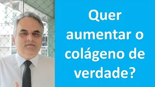 Quer aumentar o colágeno de verdade? Assiste este vídeo! | Dr. Marco Menelau