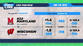 NCAAM 12/6 Preview: #22 Maryland Vs. Wisconsin