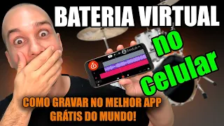 Como criar bateria virtual no celular | App grátis - BandLab (Android ou IOS)