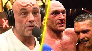 Joe Rogan At Last REACTS On Oleksandr Usyk BEATING Tyson Fury