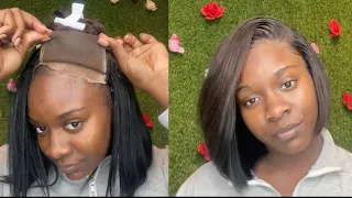 HOW TO DO A | QUICKWEAVE CLOSURE BOB | QUICK & EASY