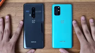 OnePlus 8T vs OnePlus 8 Pro Full Comparison - SPEED TEST + CAMERA Review | Which to Buy?