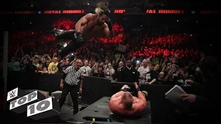 Announce table crash landings: WWE Top 10