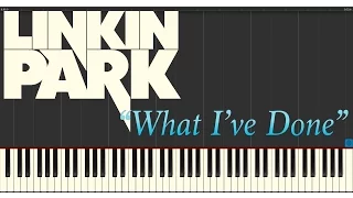 Linkin Park - What I've Done (Piano Tutorial Synthesia)