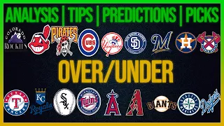 FREE Baseball 8/31/21 Over/Under Picks and Predictions Today MLB Betting Tips and Analysis