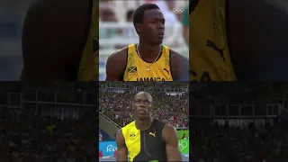 Usain Bolt's first and last Olympic race! ⚡ #Shorts